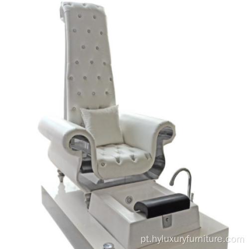 cadeira de massagem spa pedicure de luxo sem encanamento trono